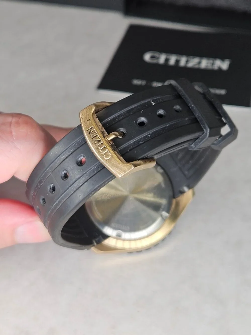 Citizen Promaster Eco Drive Diver's 200mm Solar Wristwatch Watch with Box